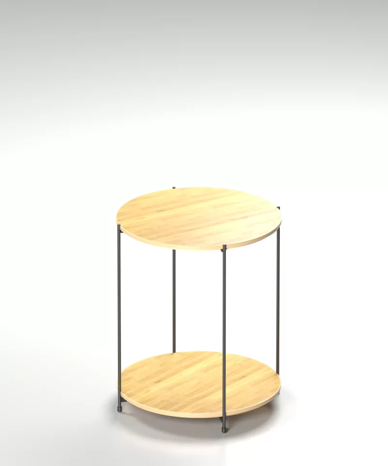 EG216 Two Tiered Foldable Planter Shelf with PP Lid