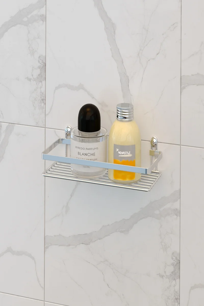 ES081 Single-Tier Bathroom Shelf 