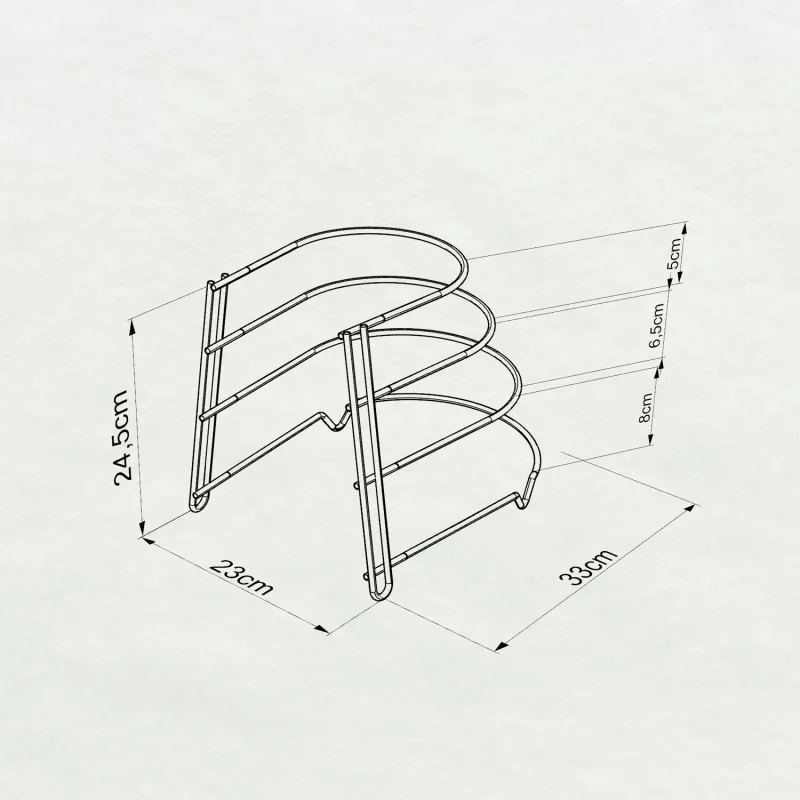 KB086 Pan Organizer