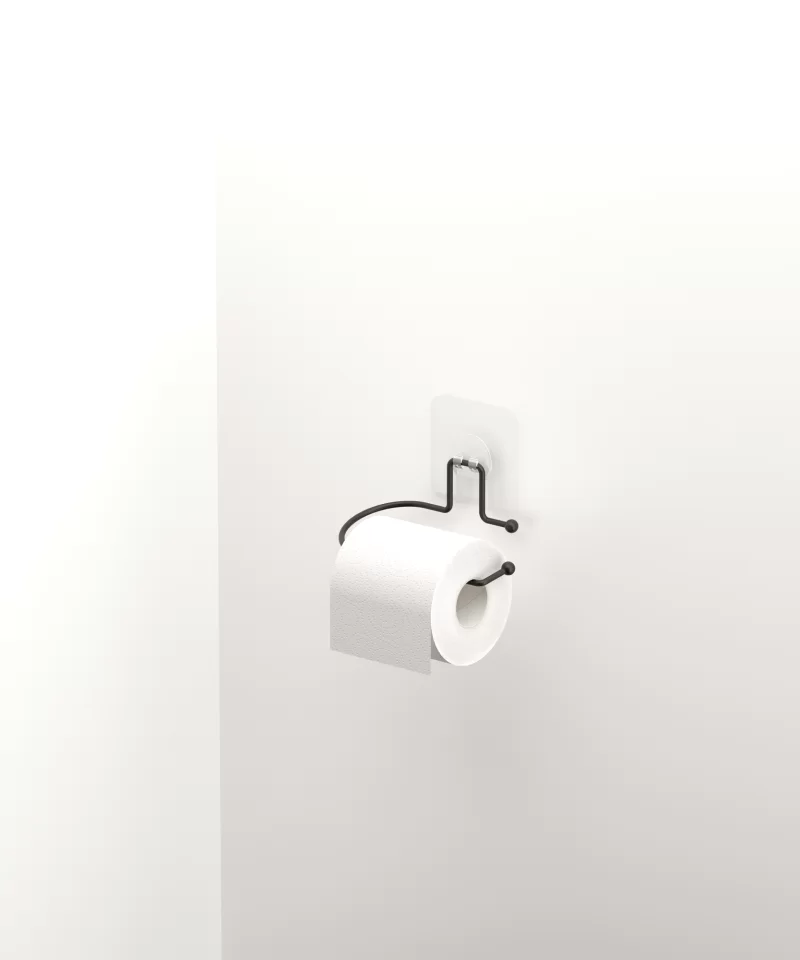 ST126 Toilet Roll Paper Holder, No Drill