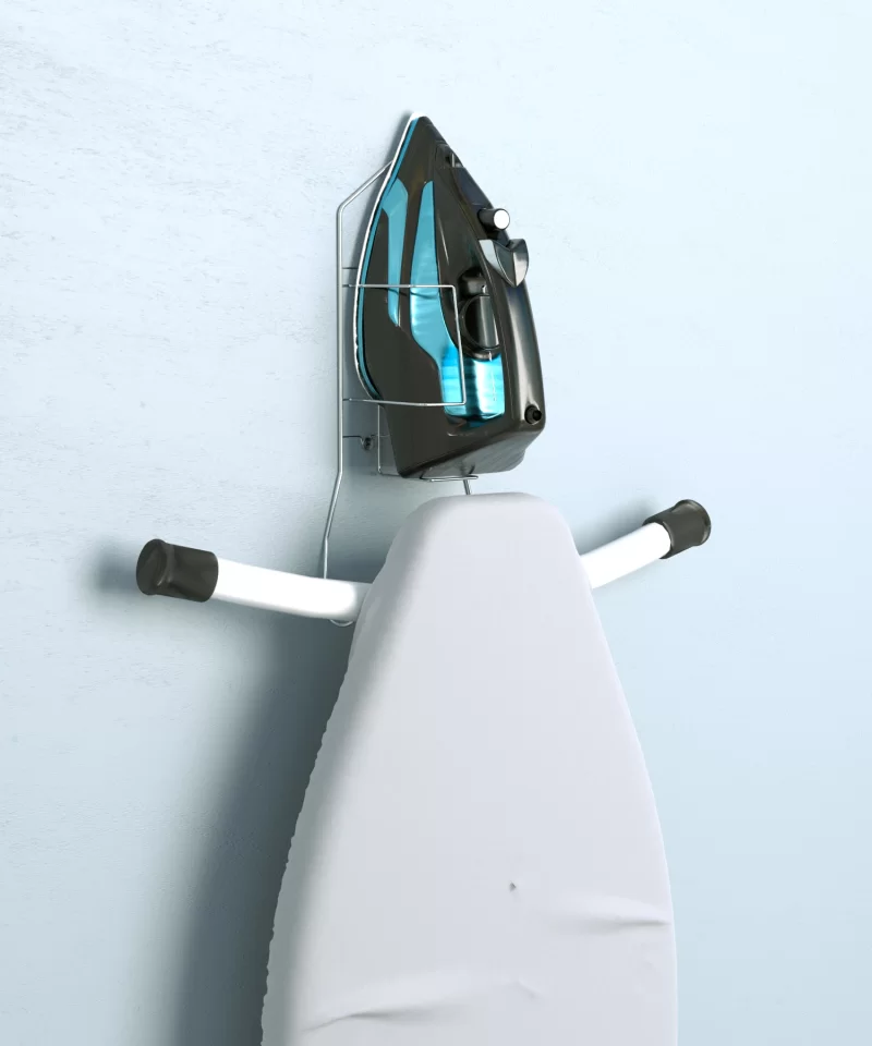 YM2557 Wall Mounted Ironing Board Organizer