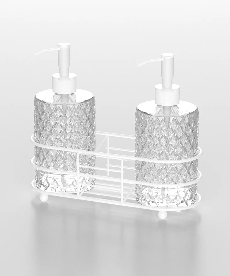 EG401 2 Soap Dispensers with Stand