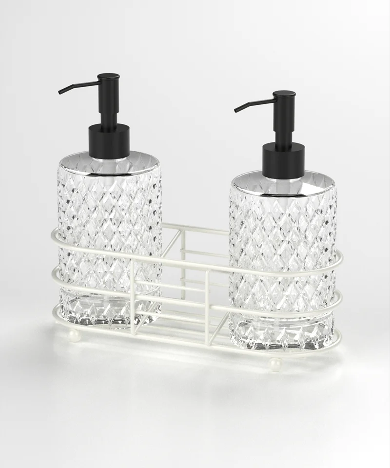 EG401 2 Soap Dispensers with Stand