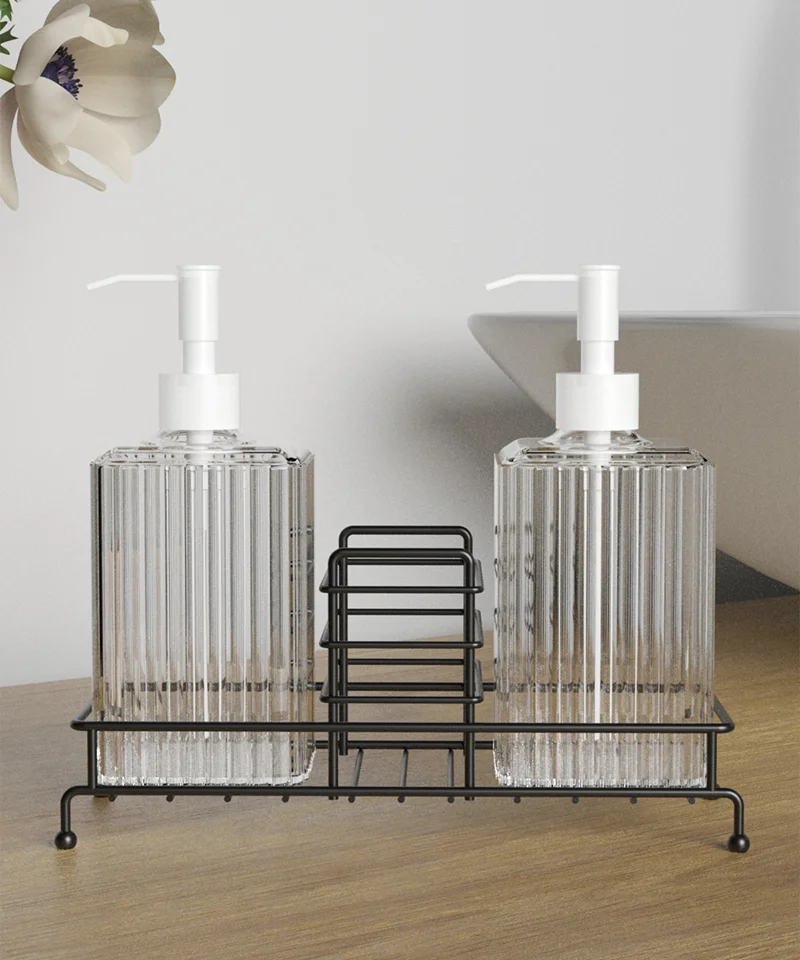 EG402 2 Soap Dispensers with Stand