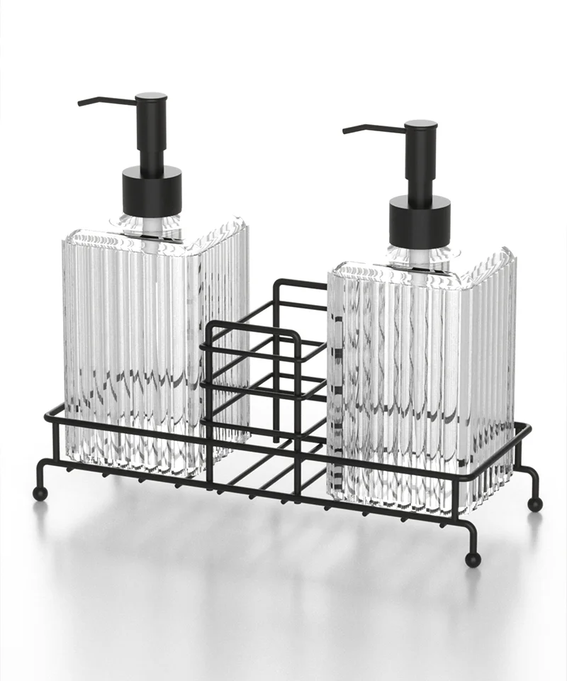 EG402 2 Soap Dispensers with Stand