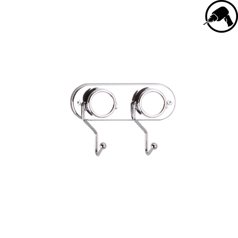 MG091 Towel Hanger with 2 Hooks