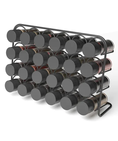 MG029 PISA Wall Spice Rack 24 Jar