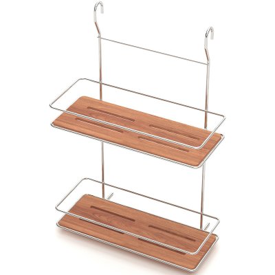 MG066 2 Tier Rail Rack with Waterproof Wooden