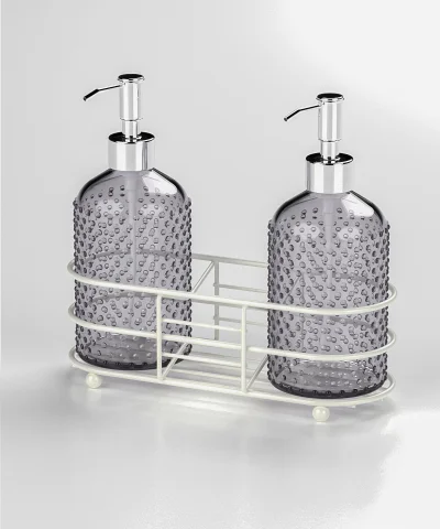 EG401 2 Soap Dispensers with Stand