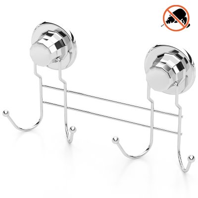 DM252 Rack with 4 Hooks with Suction Cup