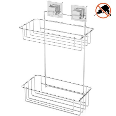 EF256 easyFIX 2 Tier Bath Shelf, Self-adhesive