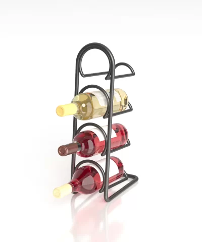 MG024 PISA 4 Bottle Wine Rack