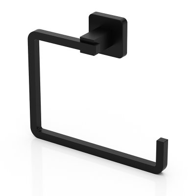 MG335B Aluminum Towel Holder - Matte Black