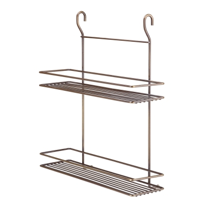 MGES062A Spice Racks Two Tiers - Antique