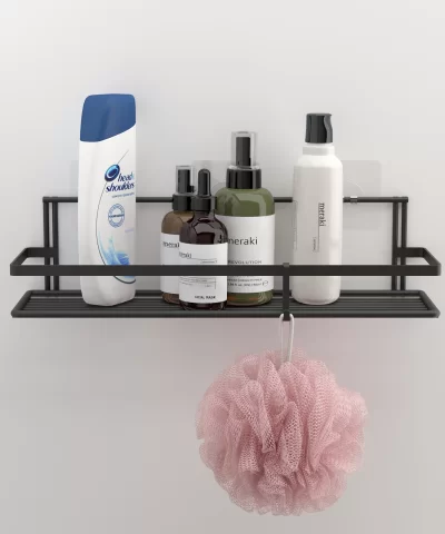 ST164 Wide Shower Caddy, No Drill