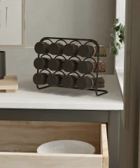 MG027 PISA Wall Spice Rack 12 Jar