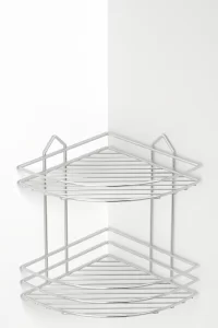 BK002 eco Bath Corner Shelf Two Tiers