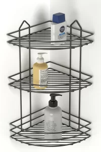 BK003 eco Bath Corner Shelf Two Tiers