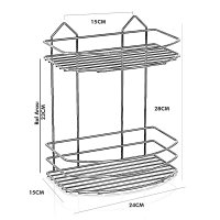BK008 Eco Bath Shelf Two Tiers