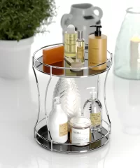 EG213 2 Tier Multi-Purpose Bathroom Cosmetic Jewelry Organizer