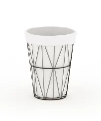 MG012 Basket with TEXTILE