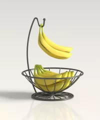 MG529 Metal Fruit Bowl with Hook