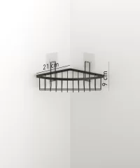 ST306 Corner Shower Caddy Self Adhesive Sticker