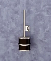 EF096 easyFIX Toilet Brush Holder Set, Self-ADHESIVE