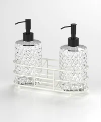EG401 2 Soap Dispensers with Stand
