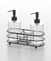 EG401 2 Soap Dispensers with Stand