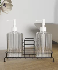 EG402 2 Soap Dispensers with Stand