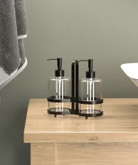 EG405 2 Soap Dispensers with Stand