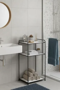 MG101 3 Tier Foldable Wood Shelf